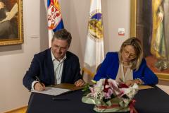 Селаковић у Вршцу потписао три уговора за финансирање пројеката  у култури укупне вредности 19.552.000 динара
