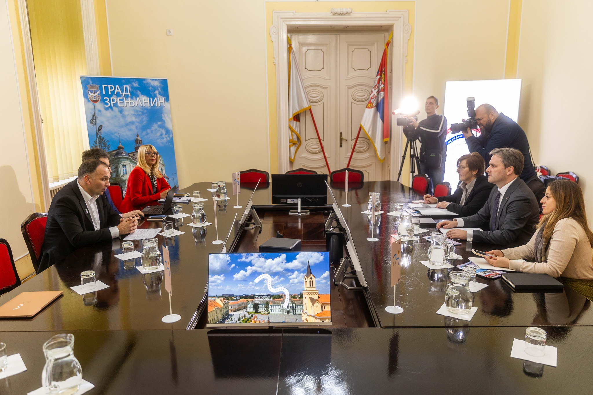 Министар културе Никола Селаковић у посети Зрењанину – Престоници културе Србије 2025. године