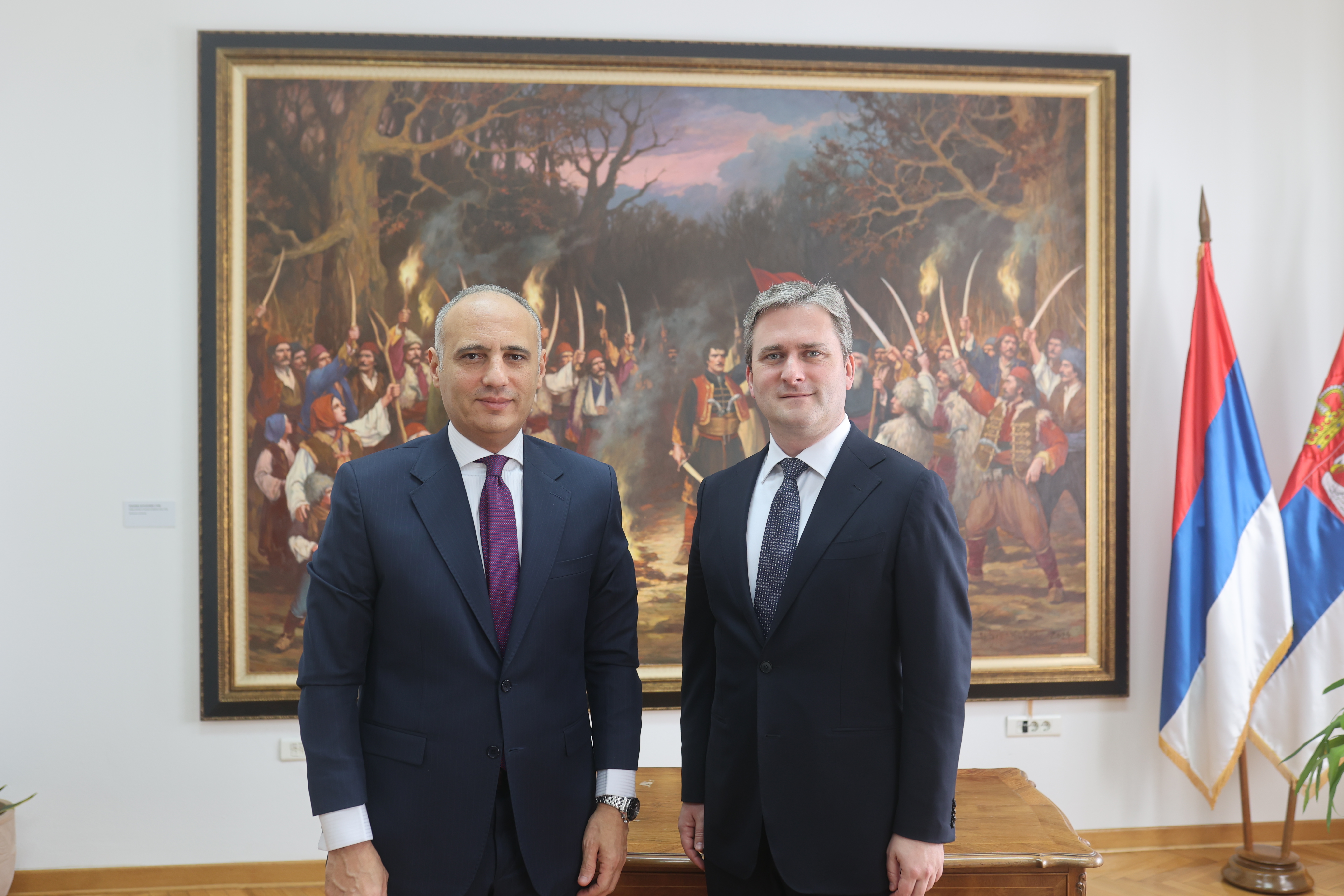 Селаковић са амбасадором Египта о унапређењу сарадње две земље