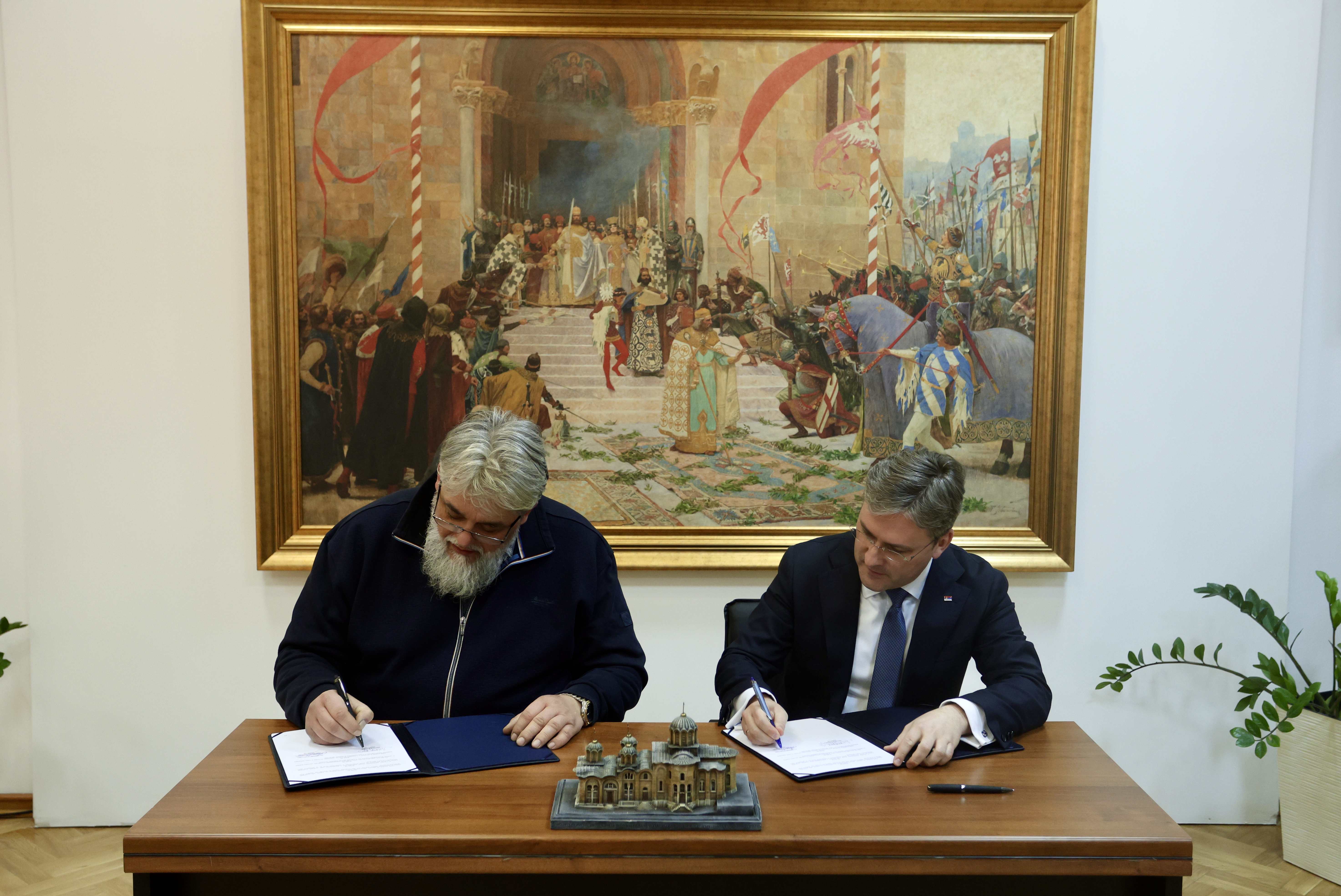 Потписан уговор о финансирању обнове и активности Хиландара у 2026. години