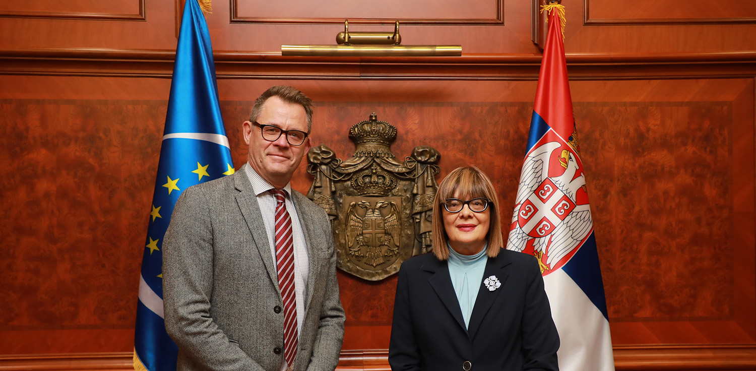 Гојковић са директором Савета Европе