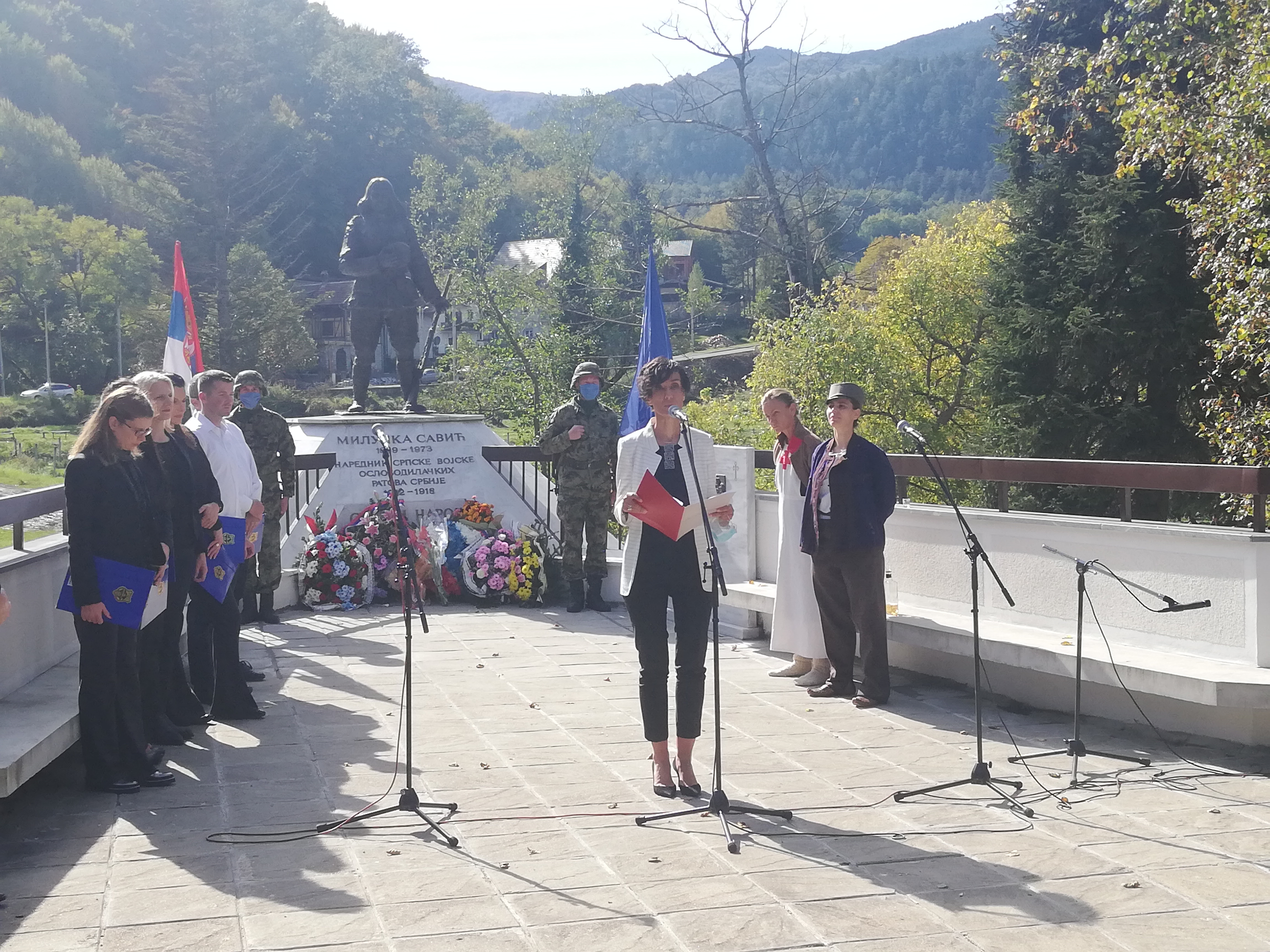 Подршка Министарства културе и информисања отварању спомен-собе Милунке Савић